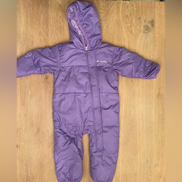 Columbia Infant Bunting, 12-18 month, purple - Picture 1 of 3